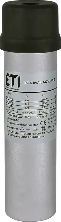 Image of LPC 5 kVAr, 440V, 50Hz