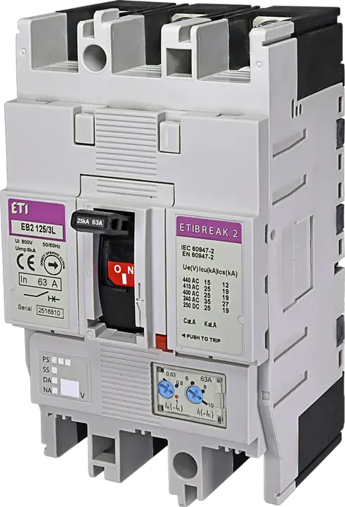 Image of EB2 125/3L 63A 3p