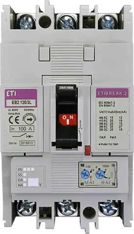Image of EB2 125/3L 125A 3p