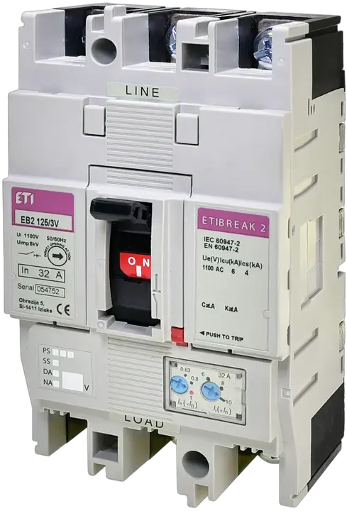 Image of EB2 125/3V 32A 3p 1100V