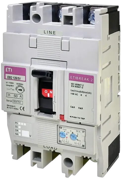 Image of EB2 125/3V 50A 3p 1100V