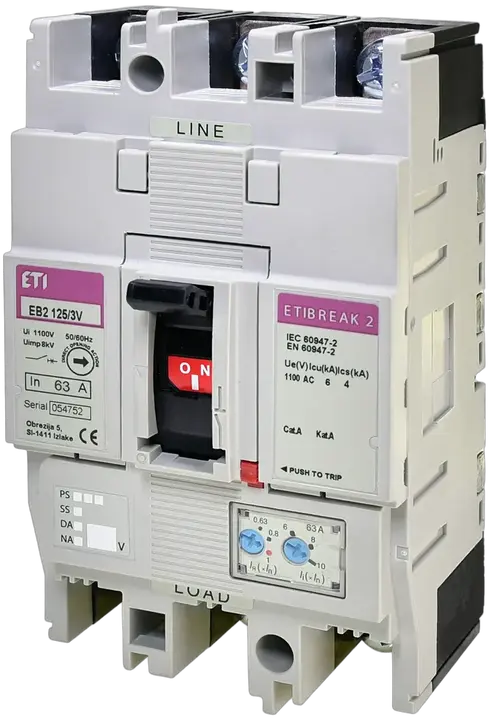 Image of EB2 125/3V 63A 3p 1100V