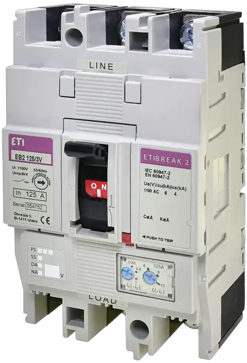 Image of EB2 125/3V 125A 3p 1100V