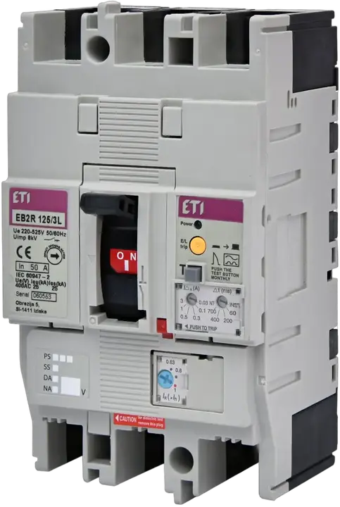 Image of EB2R 125/3L 50A 3P