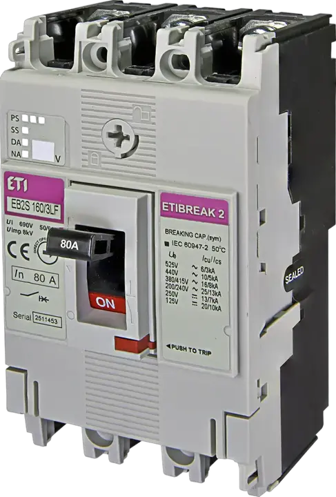 Image of EB2S 160/3LF 80A 3p