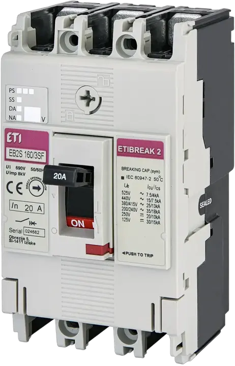 Image of EB2S 160/3SF 20A 3p