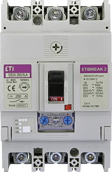 Image of EB2S 250/3LA 250A 3p
