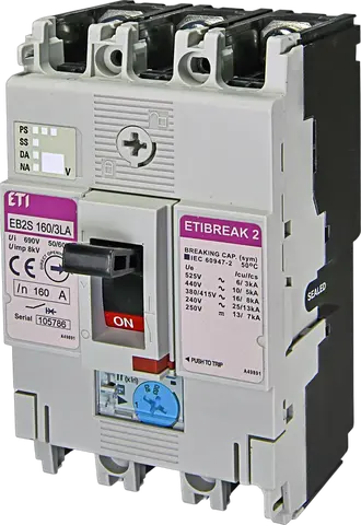 EB2S 160/4LA 100A 4p