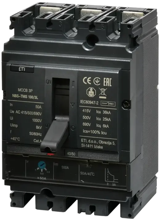 Image of NBS-TMS 100/3L  50A 3P