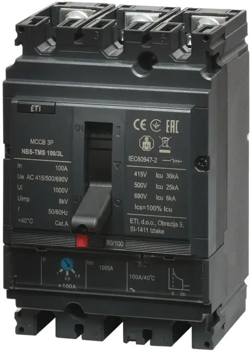 Image of NBS-TMS 100/3L 100A 3P