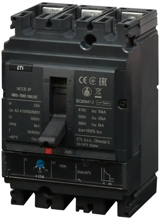 Image of NBS-TMS 100/3S  25A 3P