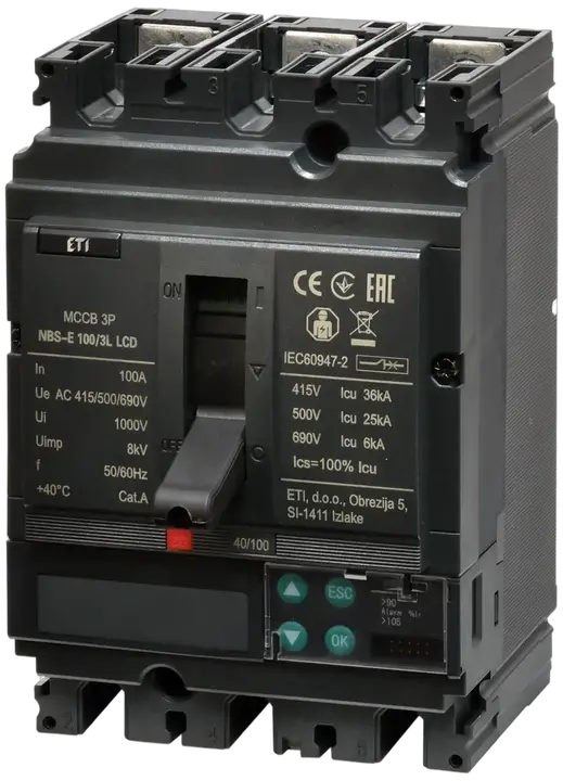 Image of NBS-E 100/3L LCD 100A 3P