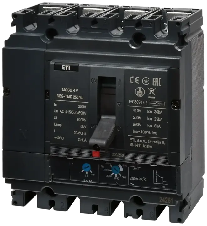 Image of NBS-TMD 250/4S 250A 4P