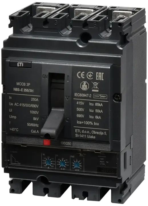 Image of NBS-E 250/3H 250A 3P