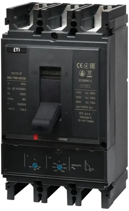 Image of NBS-TMD 630/3S 500A 3P