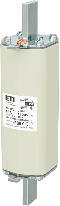 Image of *NH1XL gBat 63A/1100V DC