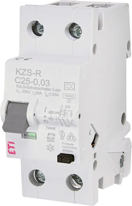 Image of * KZS-R 1p+N A C25/0.03